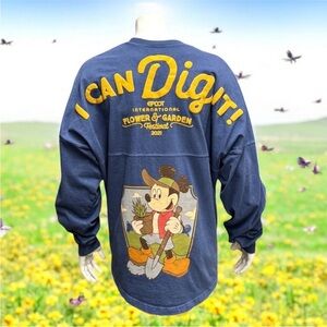Disney Annual Passholder 2021 Flower & Garden Epcot Festival Spirit Jersey, NWOT